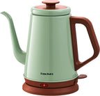 Gooseneck Electric Kettle(1.0L), 100% Stainless Steel BPA Free Classic Pour over Coffee Kettle | Tea Kettle - Green