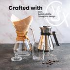 Pour-Over Glass Coffeemaker - Classic Series - 8-Cup - Exclusive Packaging
