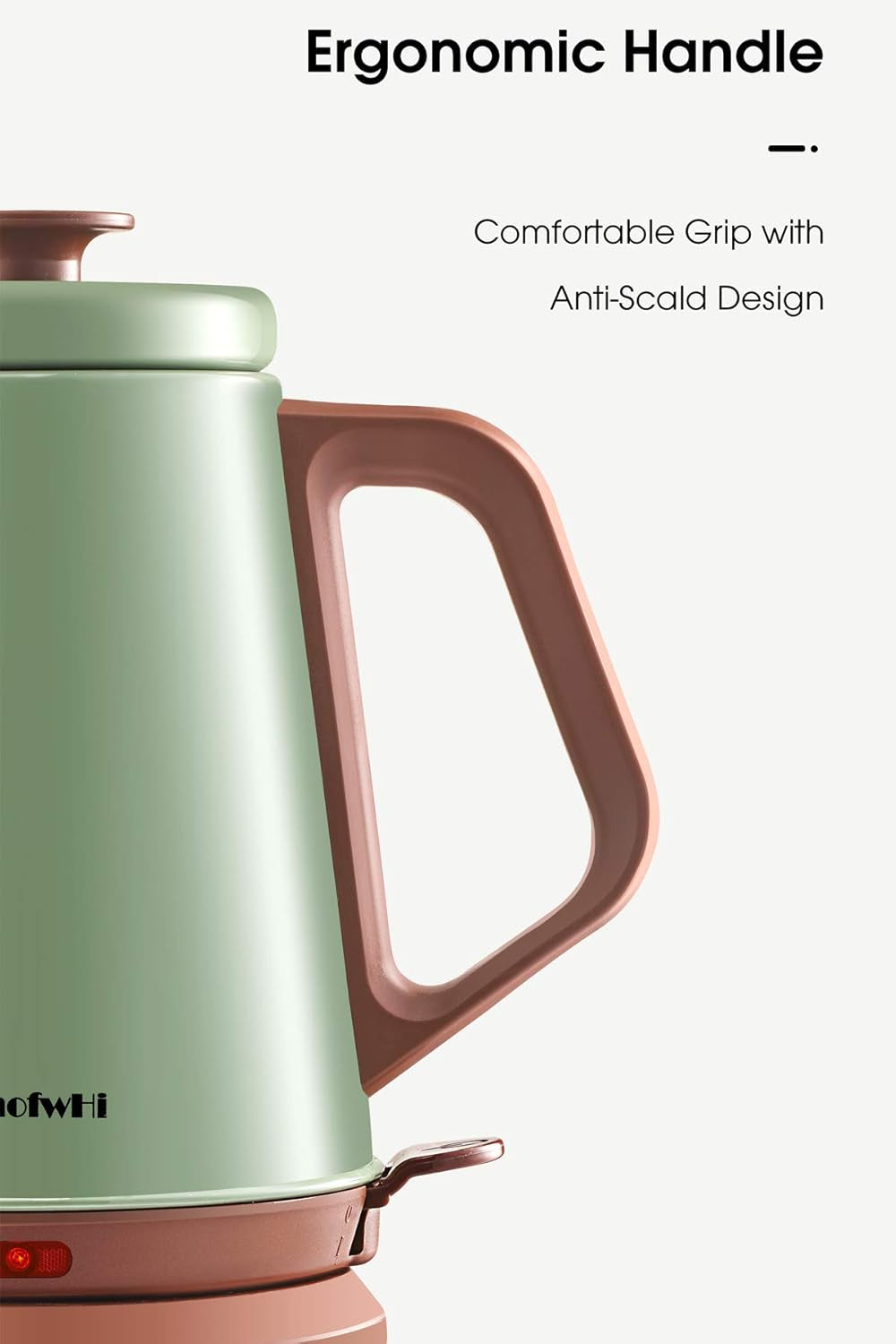 Gooseneck Electric Kettle(1.0L), 100% Stainless Steel BPA Free Classic Pour over Coffee Kettle | Tea Kettle - Green