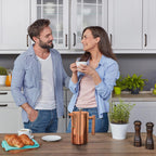 Stainless Steel French Press Coffee Maker 26 Oz 770 Ml, Double Wall Insulated French Press Stainless Steel, Easy Clean Tea Brewer, Easy Press Durable Metal Coffee Press